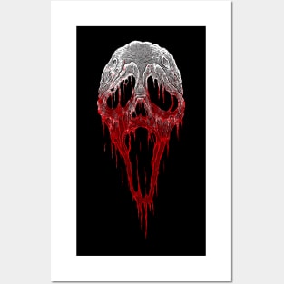 Scary Mask Posters and Art